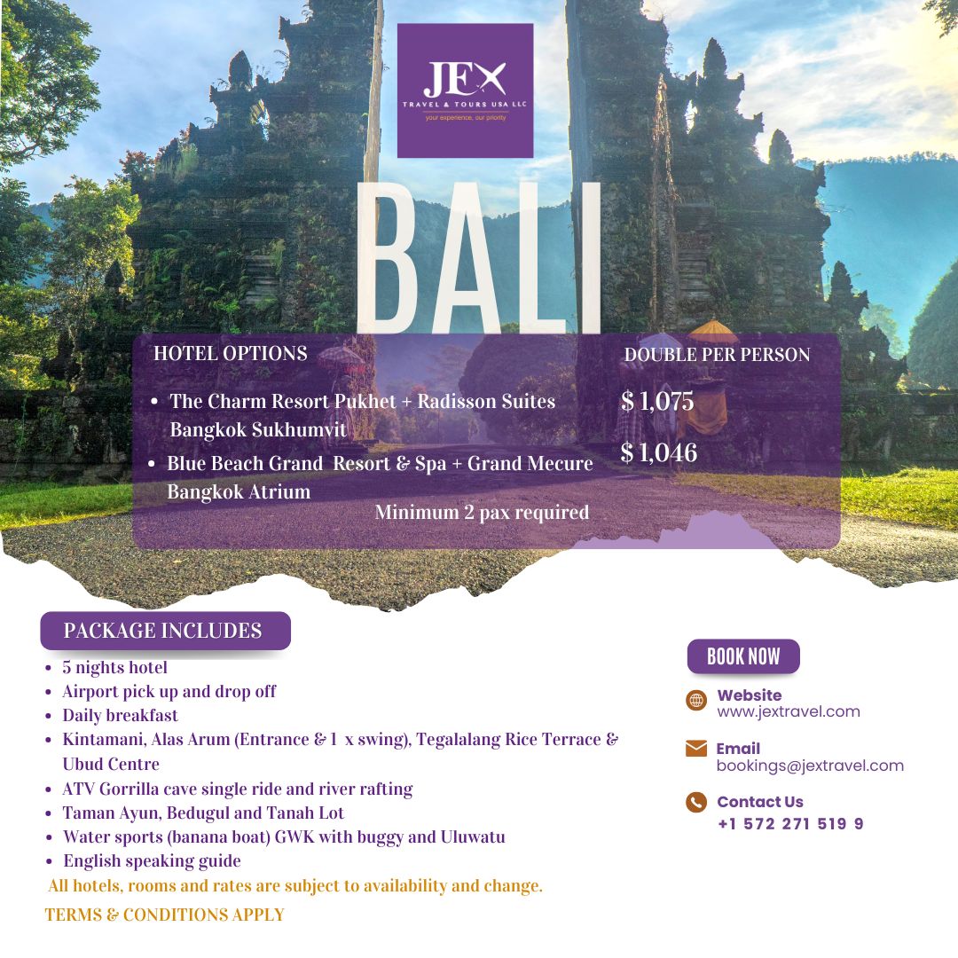 BALI TOUR PACKAGE