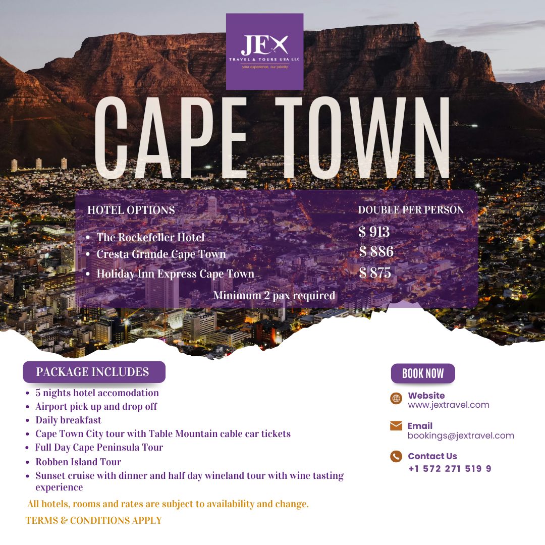 CAPE TOWN TOUR PACKAGE