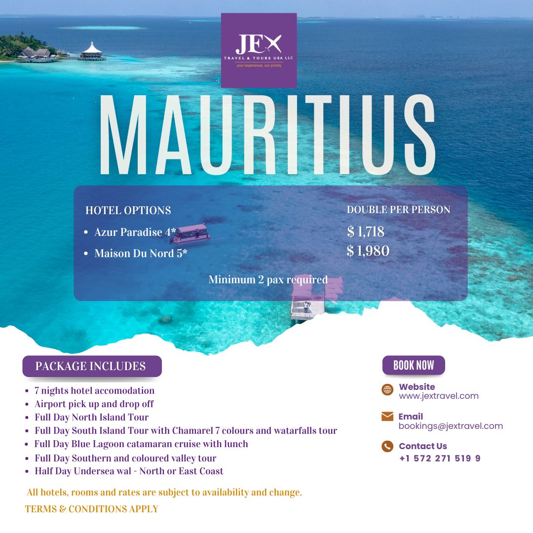 MAURITIUS TOUR PACKAGE