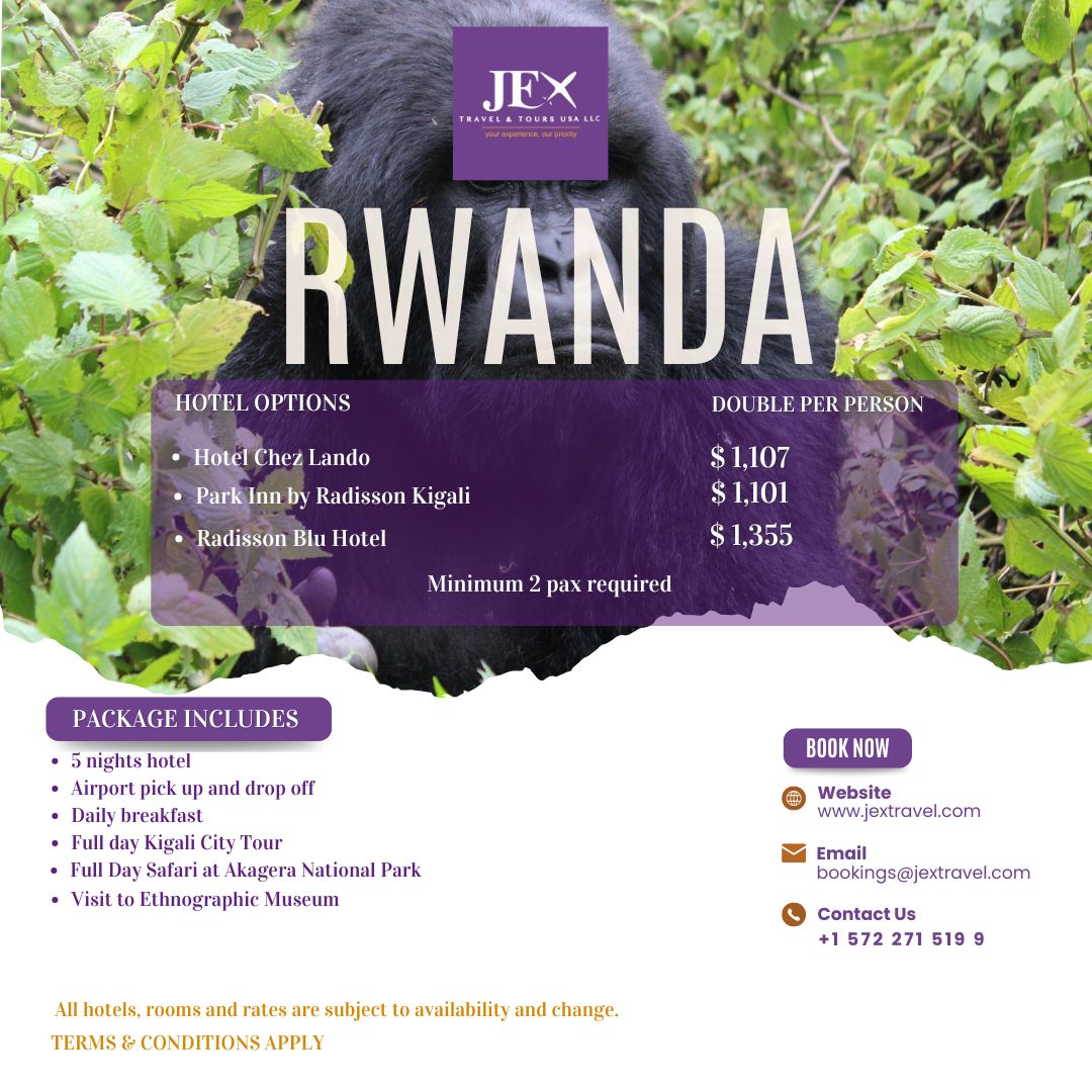 RWANDA TOUR PACKAGE