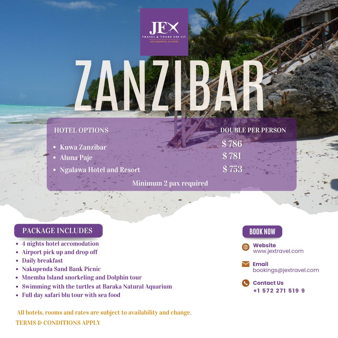 ZANZIBAR TOUR PACKAGE
